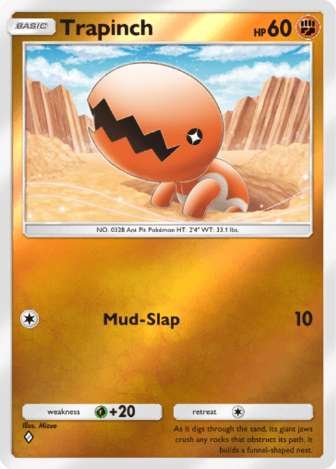 Pokemon TCG Pocket - B4b 317 Trapinch