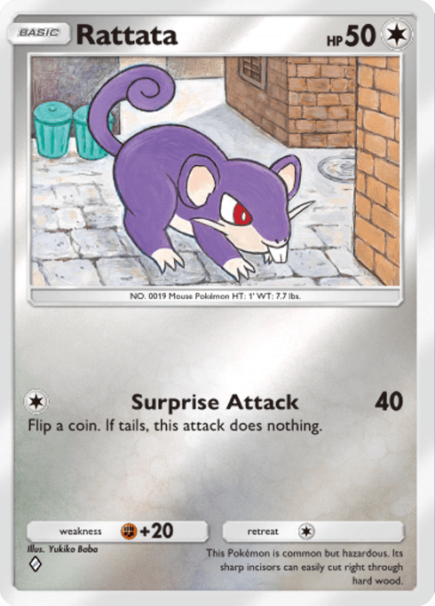 Pokemon TCG Pocket - B4b 350 Rattata