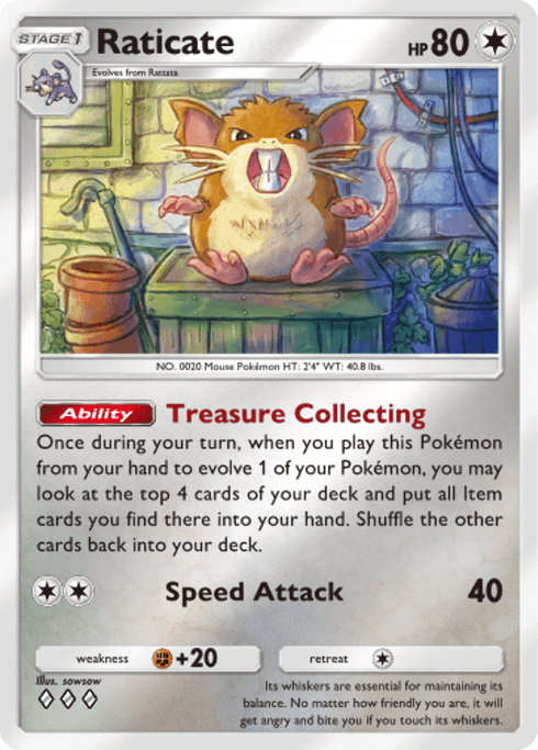 Pokemon TCG Pocket - B4b 351 Raticate