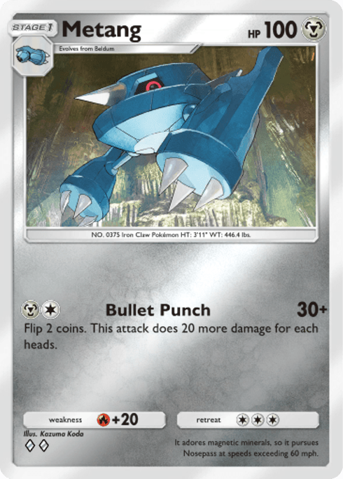 Pokemon TCG Pocket - B4b 337 Metang