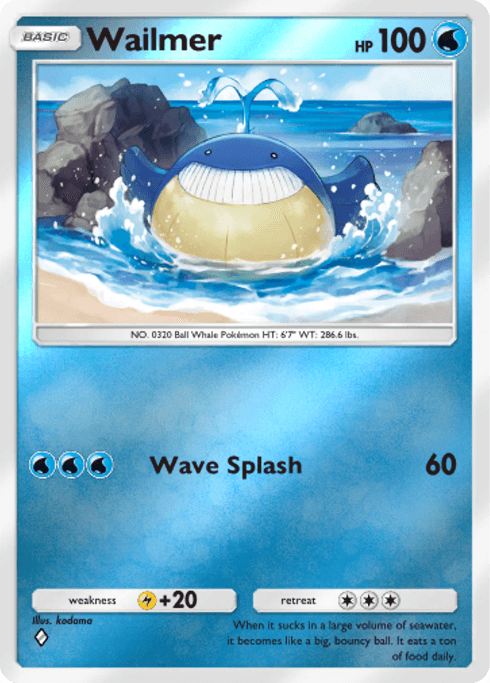 Pokemon TCG Pocket - B4b 281 Wailmer