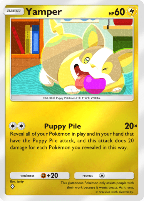 Pokemon TCG Pocket - B4b 300 Yamper