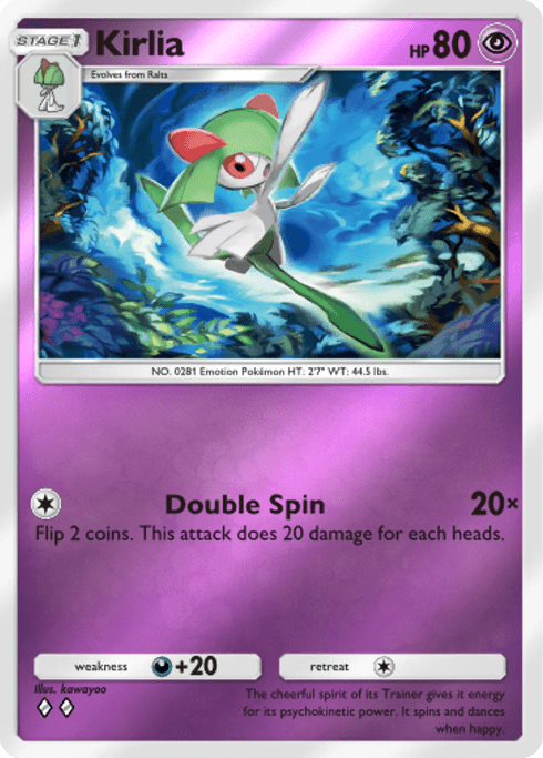 Pokemon TCG Pocket - B4b 305 Kirlia
