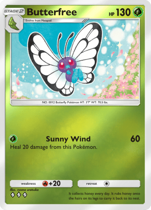Pokemon TCG Pocket - B4b 241 Butterfree