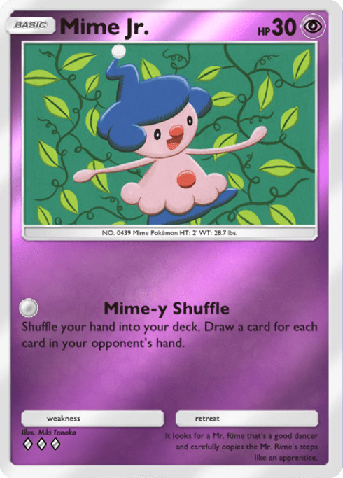 Pokemon TCG Pocket - B4b 308 Mime Jr.