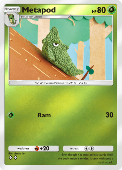 Pokemon TCG Pocket - B4b 240 Metapod