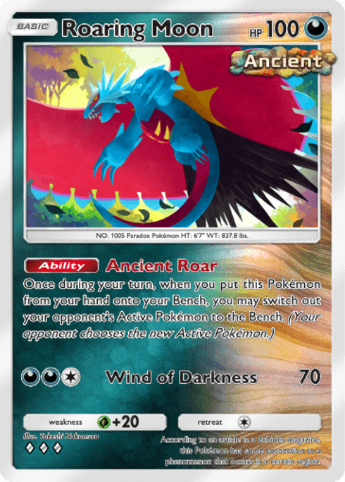 Pokemon TCG Pocket - B4b 333 Roaring Moon