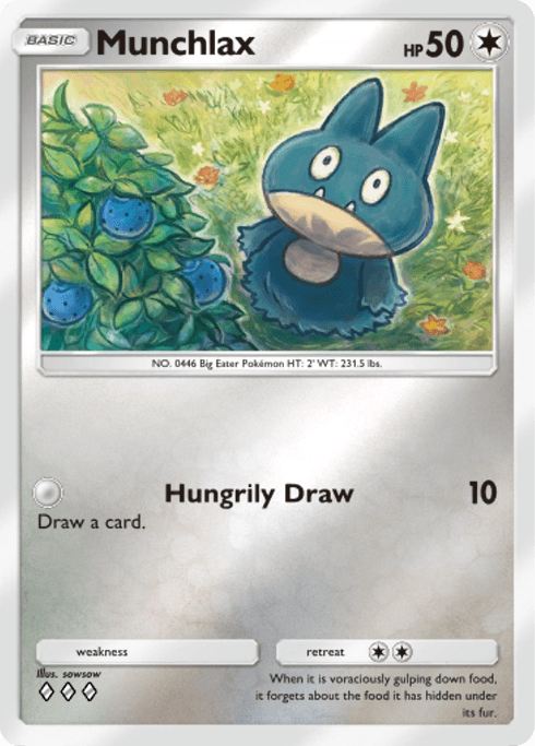 Pokemon TCG Pocket - B4b 358 Munchlax