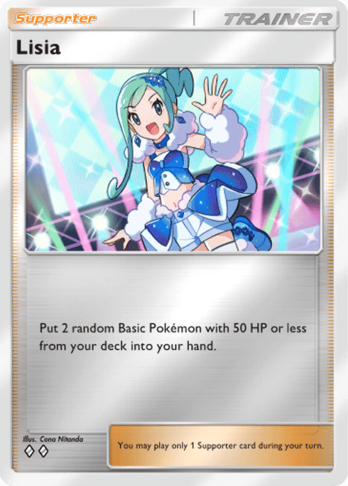 Pokemon TCG Pocket - B4b 392 Lisia