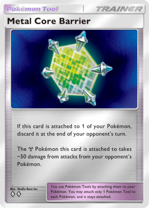 Pokemon TCG Pocket - B4b 376 Metal Core Barrier