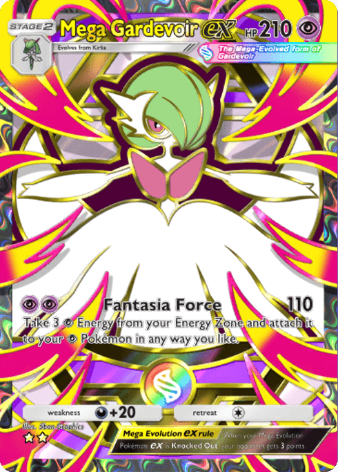 Pokemon TCG Pocket - B4b 416 Mega Gardevoir ex