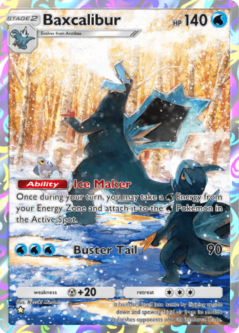 Pokemon TCG Pocket - B4b 404 Baxcalibur