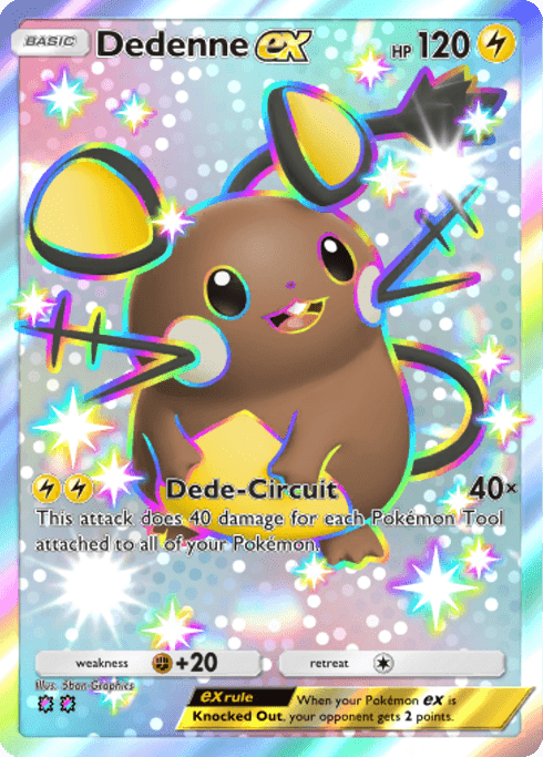 Pokemon TCG Pocket - B4b 426 Dedenne ex