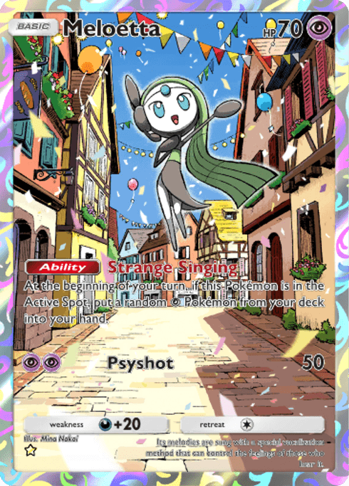 Pokemon TCG Pocket - B4b 405 Meloetta