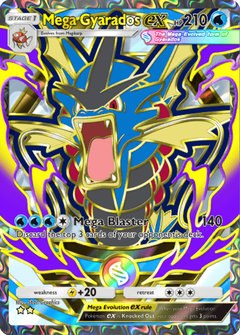 Pokemon TCG Pocket - B4b 415 Mega Gyarados ex