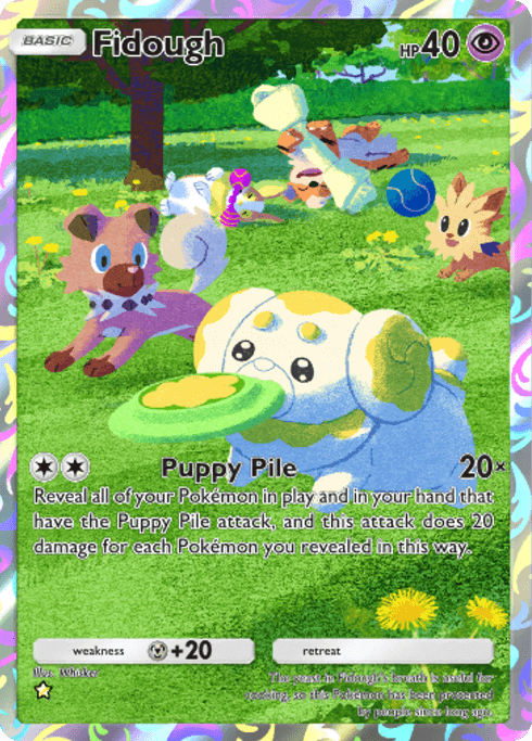 Pokemon TCG Pocket - B4b 406 Fidough