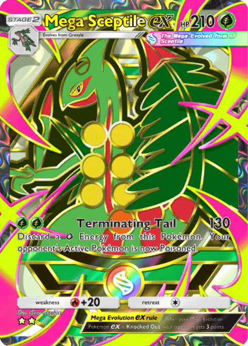 Pokemon TCG Pocket - B4b 410 Mega Sceptile ex