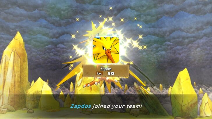 Zapdos Joining the Team