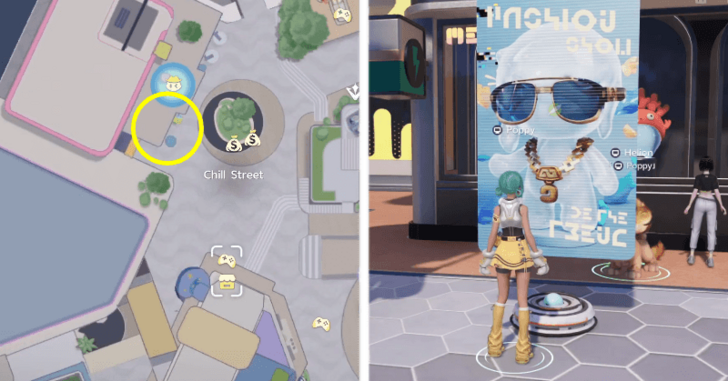 Interact with the Poster at Chill Street