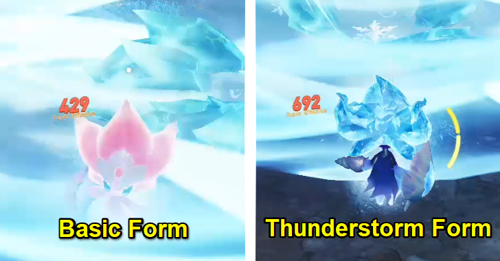 Thunderstorm Sherro Ice Weakness