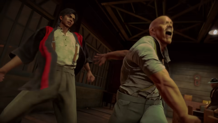 Daito dodging an attack