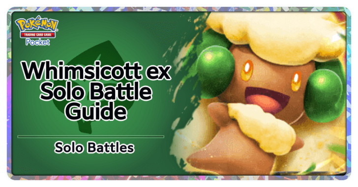 Pokemon TGC Pocket - Whimsicott ex Deck (Deluxe Pack Mega) Deck Build and How to Play