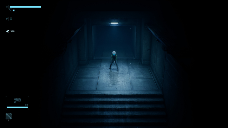 end of abyss cel at the end of the hallway
