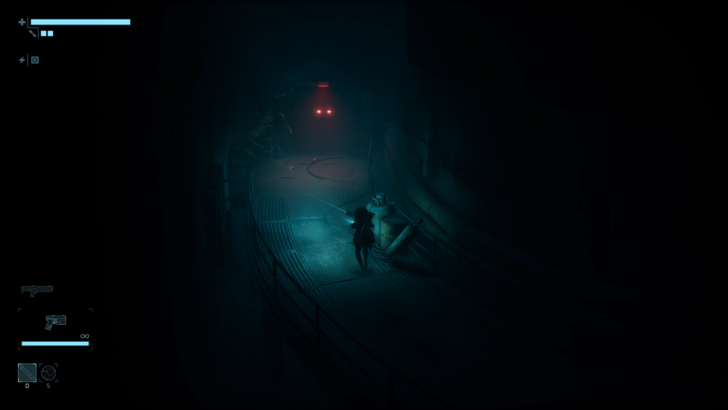 end of abyss cel chasing a centipede monster