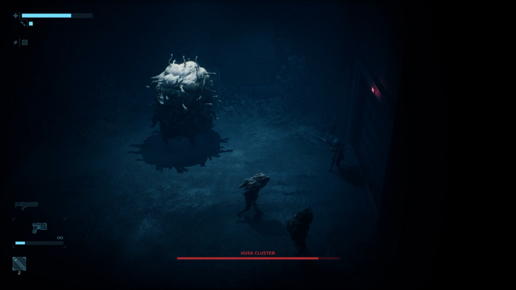 end of abyss husk cluster boss fight