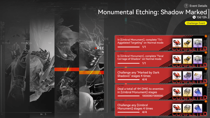 Arknights Endfield - Monumental Etching - Shadow Marked