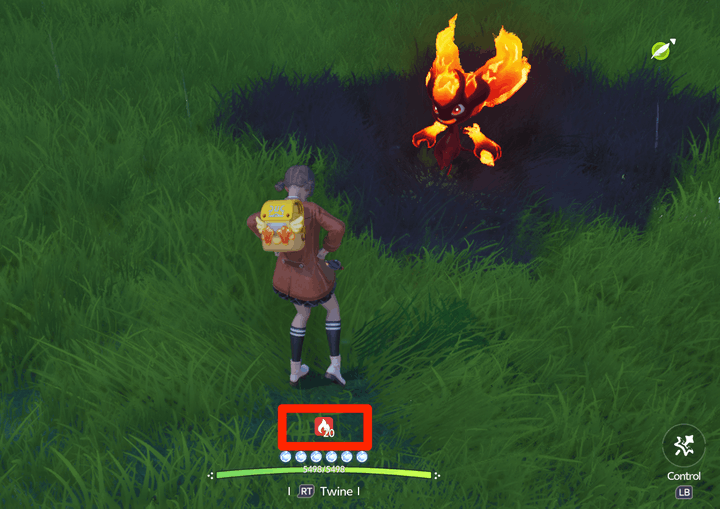 Flame Debuff