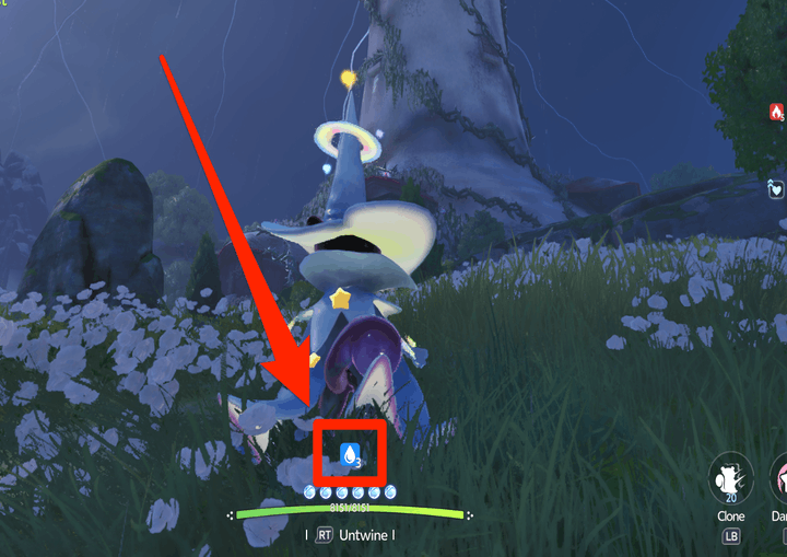 Water Debuff During Rain