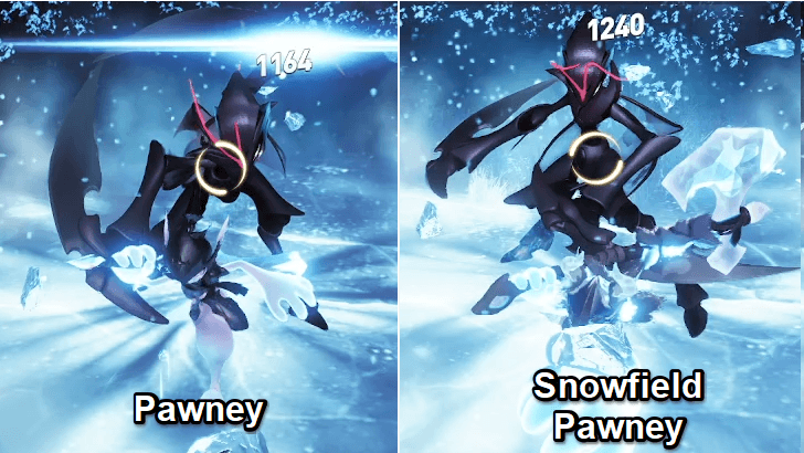 Pawney Damage Comparison