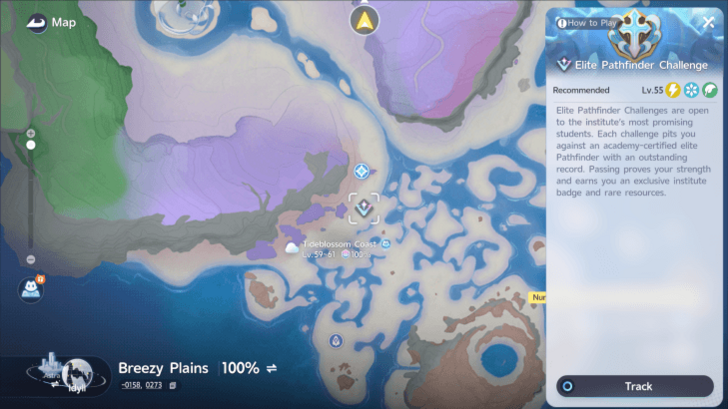 Elite Pathfinder Cecelia Location