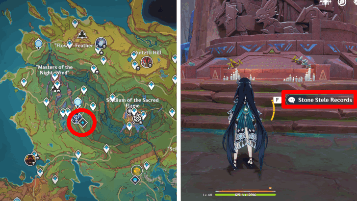 Genshin Impact - Lord of Eroded Primal Fire Boss Location
