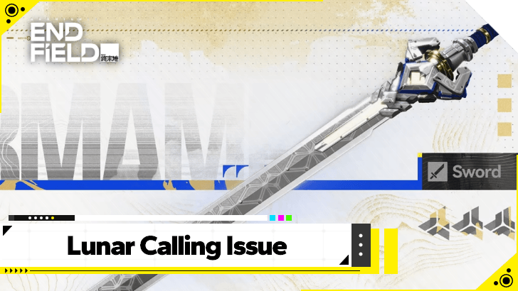 Arknights Endfield - Lunar Calling Issue Banner
