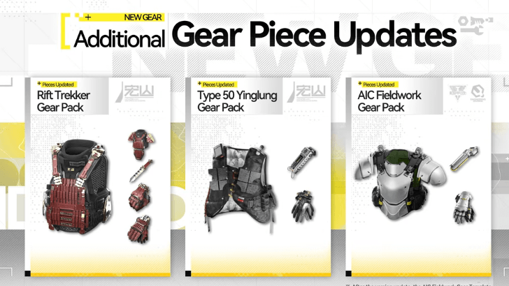 Arknights Endfield - Gear Piece Updates Preview 2