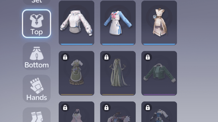 Cosmetics Occupying the Top Appearance Slot