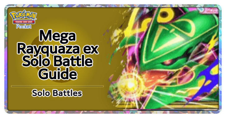 Pokemon TGC Pocket - Mega Rayquaza ex Deck (Deluxe Pack Mega) Deck Build and How to Play