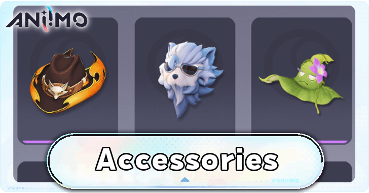 Aniimo - List of Accessories
