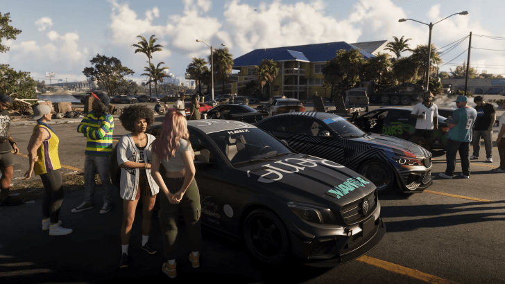 A car show