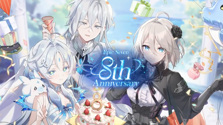 epic seven 8th anniversary keyart