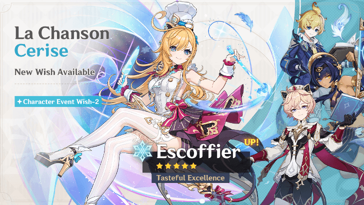 Genshin Impact - La Chanson Cerise Gacha and Wish Guide
