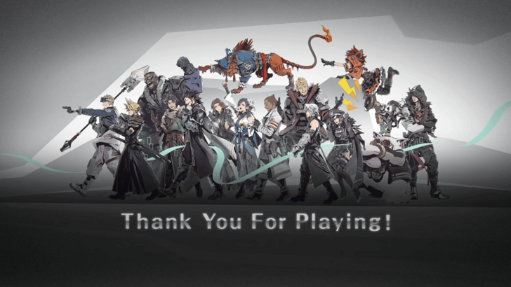 FF7 Evercrisis farewell