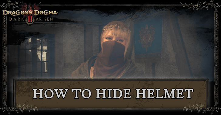 How to Hide Helmet