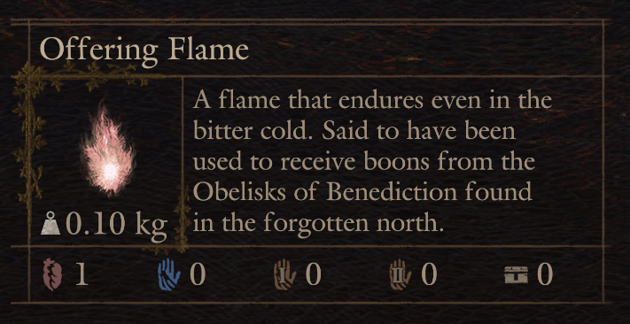 Offering Flame