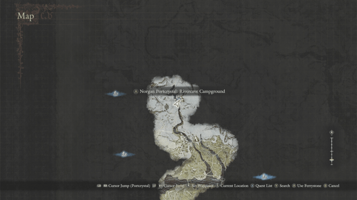Rivercave Portcrystal Map