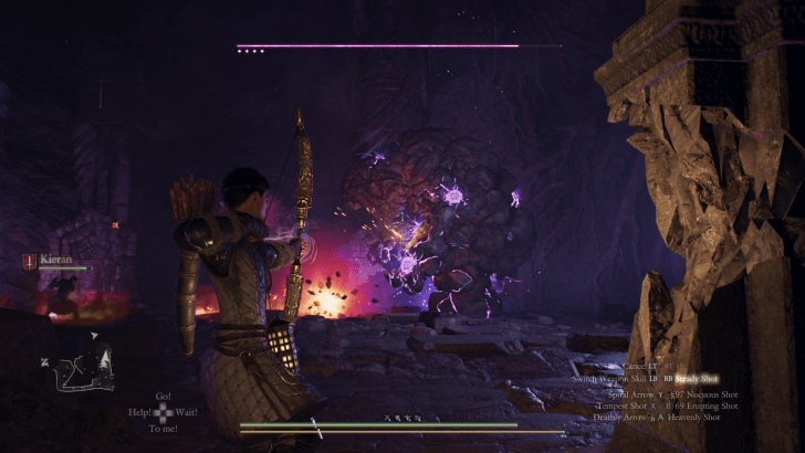 Defeat the Two Corruped Golems