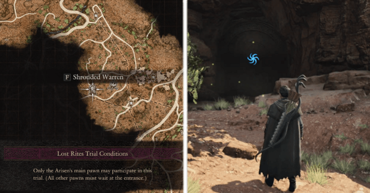 Shrouded Warren Location