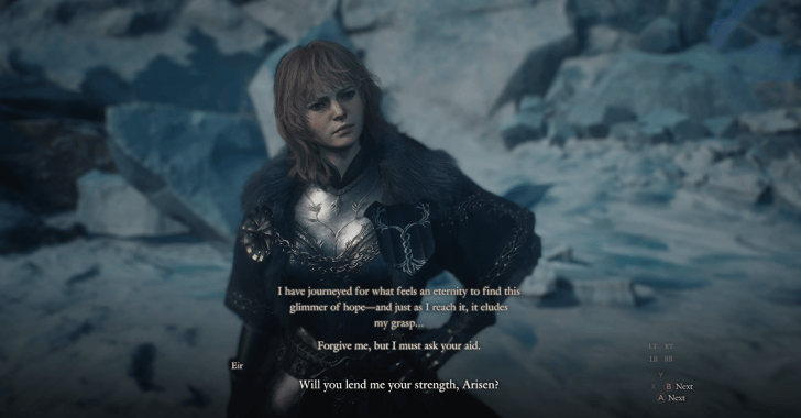 Eir Asking for Help